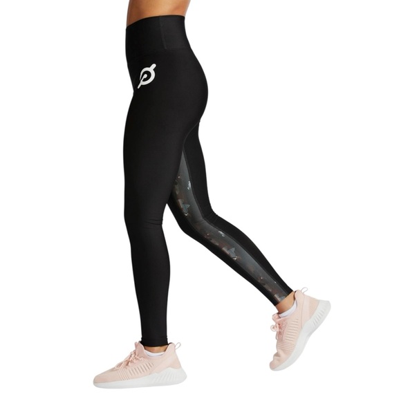 Peloton High Rise Show Up Floral Leggings Size Large - Picture 2 of 8